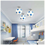 Football Ceiling Light, Children Room Chandelier, Indoor Lighting, Creative Personality Chandelier, V1237-ZY-715-240