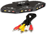 3 Way Port RCA Audio and Video Composite AV Switcher Selector Distribution Switch Box V1189-LWWAL-20260327-03985