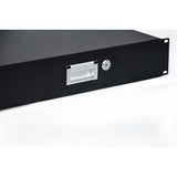 19" Rack Mount 2U Locking Drawer Pro Audio DJ Server Rack Lock Storage Cabinet V63-840141
