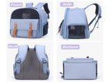 Pet Carrier Backpack with Breathable Design for Cat,Small Dog & Animals,Cat Backpack for Travel, V1192-AZ-W-11220