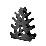 Coral Style Iron Dumbbell Storage Rack, Multi Tiered Weight Holder for Home Gym Fitness Equipment, V1366-AZ2-W-14855