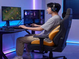Yello Ergonomic Memory Foam Seat Cushion with Lumbar Support - Integrated Backrest Design, V888-ELOSUNG54422