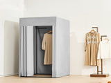 Fitting Room, Dressing Room with Thick Polyester Curtains, Privacy Space with Shading Curtain and a V952-SYJFXDLSWHB0ZLMN1001V0