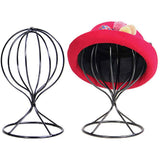 Modern Metal Hat Stands Hollow Balloon Design Tabletop Decorative Wig Holders V1294-YM0717-10096820