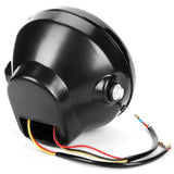 7in Motorcycle Headlamp Headlight Driving Turn Signal Light with Bracket V1366-AZ2-W-18617