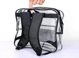 15.7 inch ESD anti-static clear pvc backpack,cleanroom engineer tool bag for engineer working in V1192-AZ-W-10093