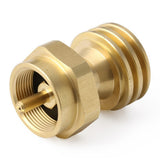 Solid Brass Steak Saver Propane Tank Adapter 1lb to 20lb Grill Bottle Converter Smile Home V1189-LWWAL-20260327-04438