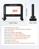 VEVOR 16 ft Inflatable Movie Screen 16:9 600D Movie Projection with Portable Bag V952-XCQSTYPMZJS1S3W90001V3