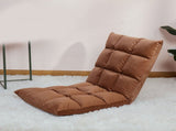 Floor Seat Sofa Chair Foldable Adjustable Floor Chair Sofa Bed Beanbag for Gaming Sleeping Relaxing V1294-YM0716-3116220009212