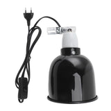 Reptile Light Fixture 360 Degree Rotating UVA UVB Lampshade Deep Dome Heating Lamp Cover for Lizards V1294-YM0901-3111240037513