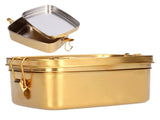 1.5L 2 Layer Lunch Box Portable Leakproof 304 Stainless Steel Bento Food Container Dinnerware for V1294-YM0714-3118210297912