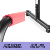 Powertrain Pair Dip Bar Parallette Stand Workout Station RACK-DIP