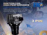 Set of 4 Ignition Coil Pack 2007 2008 2009 2010 2011 2012 Compatible with Nissan Altima Versa Sentra V1258-DP02-WO-241