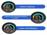 Waterproof IP67 Battery Tester 10-100V with 100A Shunt Energy Saving Capacity Monitor /SoC/Ah for V1370-AZ4-07674