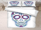 3Pcs/Set Distinctive Pattern Bedding Set Polyester Fiber Comfortable Quilt Cover Pillowcase V1294-YM0901-3117200097313