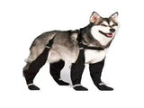 Dog Suspender Booties, Paw Boot Leggings Anti-Slip, Pet Snow Pants with Attached Boots Waterproof, V1192-AZ-W-3379