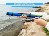 Catapult Fishing Rod, Compact Rocket Launcher Fishing Pole with Fishing Reel Combo for Saltwater & V1366-AZ2-W-11630
