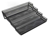 Expandable 4 Tier Seasoning Organizer Rack Stable Metal Frame Separable Seasoning Step Display Shelf V1294-YM0901-3118240273511