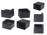 4pcs Bed Corner Fixed Casters Increasing Height 2200 Lb Load Bearing Plastic Furniture Leg V1294-YM0715-3117220134711