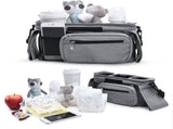 Universal storage bag for stroller - with drink holder - cup holder - stroller storage accessories V1189-WXFBOL-3-2