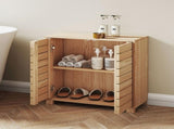 Levede Bathroom Storage Cabinet Floor Standing Cupboard BATH1012-BR-AU