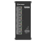 Teltonika TSF010 Flat Ethernet Switch, 3-Pin Power Input, Flat and Compact Design, Plug-and-Play, V1202-V2-NHT-TSF010