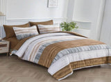 Stripe Bellagio Bloomscape Quilt / Doona / Duvet Cover set V745-AQ044091Q3