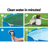 Bestway Pool Pump Sand Filter 1500GPH 5678L/H Pools Flowclear Filters BW-SAND-1500-58497