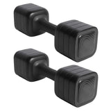 Centra Dumbbell Set Adjustable Dumbbells With TPU Grip For Home Gym Black 2pc SP1112-BK-AU