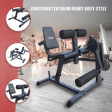 Leg Extension Curl Machine Adjustable Home Gym Quad & Hamstring Workout Bench V63-782775