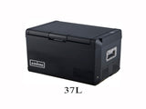 ASMOKE Premium Mini Fridge 37L Compact Refrigerator with Roll-Bond Evaporator & Internal Light for V642-XFAS-MINI-FDG-37L