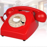Wireless Bluetooth Desk Phone Style 2-dark red V1221-WIRELESS-BLUETOOTH-DESK-PHONE-STYLE-2-DARK-RED
