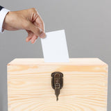 Deposit Box Donation Box Khaki 1Pcs V1370-AZ4-19598