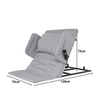 Electric Adjustable Bed Backrest Power Lift Support with Remote for Sitting & Comfort V63-954171