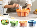 8 Piece Ice Pop Molds, Easy Release Reusable Ice Cream Molds for Kids, Many Shapes Homemade Popsicle V1192-AZ-W-22166