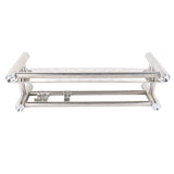 Bathroom Floating Shelves Stainless Steel Thicken Single Layer 40cm Shower Towel Rack for Towel Bath V1294-YM0706-3112230041811