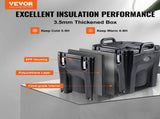 Insulated Food Carrier, 30L Capacity, Stackable Catering Hot Box with Stainless Steel Barrel, Top V952-SPBWXHSBWT30LBMYXV0