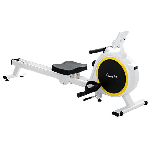 Everfit Rowing Machine 16 Levels Magnetic Rower Home Gym Cardio Workout ROWING-MAG-16L-DT-BK