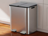 Toque 60L Pedal Bin Kitchen Waste Can Recycling Dustbin KT1029-AU