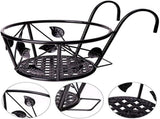Iron Wire Hanging Flower Pot Holder Brackets Display Shelf Garden Plant Flower Holder V1294-YM0718-10096275