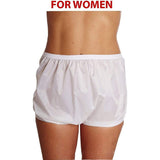 Incontinence Pants, Water-Proof Underwear, Unisex Stay-Dry Vinyl Coated Polyester V1370-AZ4-17896