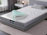 Giselle Bedding Single Mattress 23cm Pocket Spring Mattress with Adjustable Firmness Reversible Foam MATTRESS-E-AERO-23-S