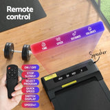 Everfit Treadmill Electric Walking Pad Under Desk Home Gym Fitness 400mm Black TMILL-400-PAD