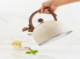 2.5L Whistling Tea Kettle Stovetop Food Grade Stainless Steel Tea Pots for Kitchen Hotel V1294-YM0512-3118220265911