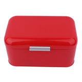 Solid Color Retro Metal Bread Bin Box Large Capacity Kitchen Storage Container V1294-YM0901-JY34918-01