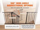 Baby Gate, 749-1346 mm Extra Wide, 762 mm High, Dog Gate for Stairs Doorways and House, Easy Step V952-LGXCWZLHS305EYXEKV0