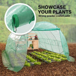 Garden Greenhouse Shed PE Cover Only 400cm Dome Tunnel V274-GN-GHCV403020-GN