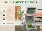 four-in-oneSlicer Safe Multifunctional Dicer Adjustable Commercial Slicer Machine Stainless Steel V1192-AZ-W-2533