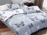 Butterfly Super King Size Quilt/Duvet Cover Set V493-MSK-423