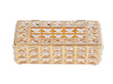 Tissue Box Holder Multifunctional Fashionable Design Exquisite Sturdy Durable Tissue HolderGold V1294-YM0715-3117210237011